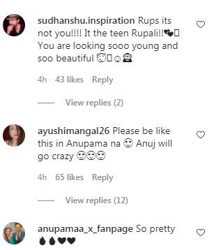 Fans React To Rupali Ganguly’s New Pic Photo Credit: Instagram/@ rupaliganguly