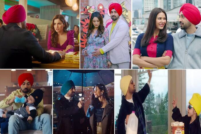 Honsla Rakh Trailer Out: Diljit Dosanjh-Shehnaaz Gill Go On Roller-Coaster Parenthood Ride And It's ROFL