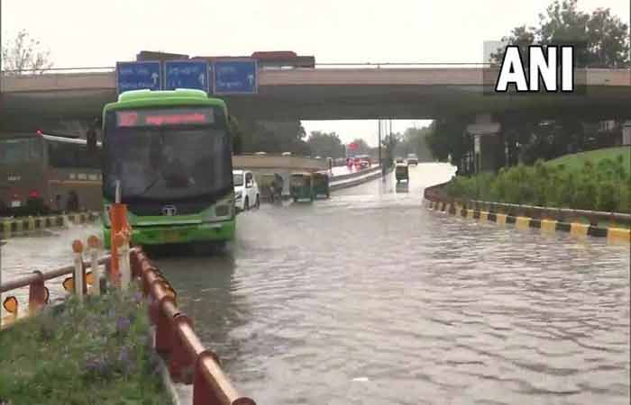 Heavy Rain Lashes Delhi As Monsoon Breaks 46 Year Record Airport