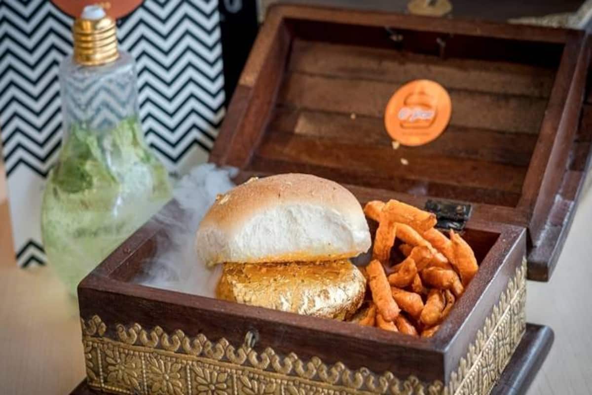 This Dubai Restaurant Has Introduced Worlds First 22K Gold Plated Vada Pav at a Whopping Price | Watch