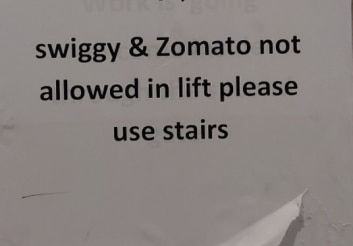 Banning Swiggy and Zomato Valet In Lift. Is It A Wise Call?