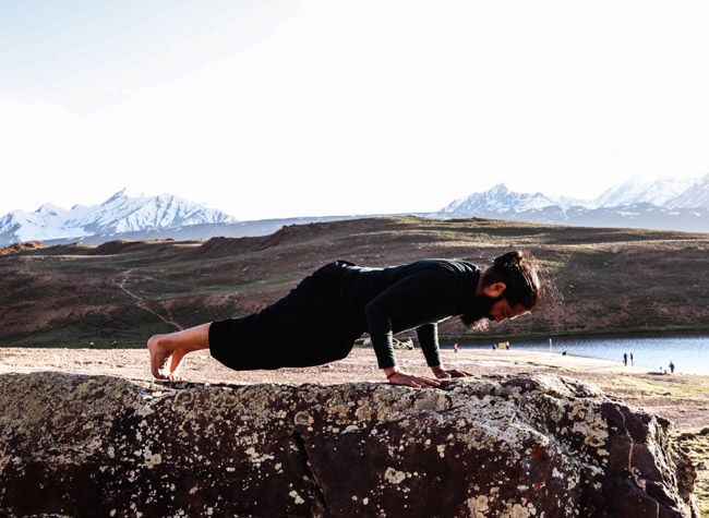 Yoga asanas for strong Nails