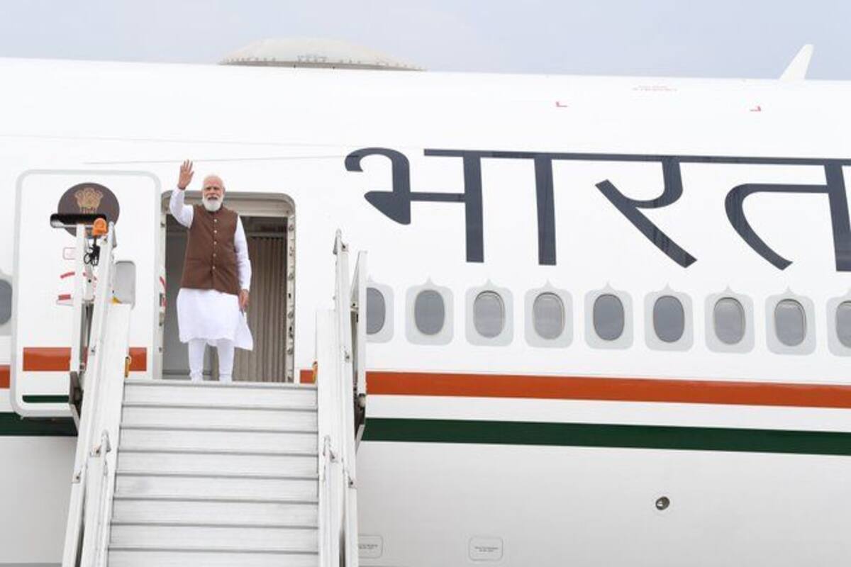 PM Narendra Modi's private aircraft on training sortie stuck off