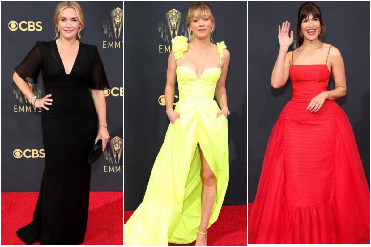 Emmy Awards 2021 Best Dresses - 73rd Emmy Awards Red Carpet Celebrity  Fashion