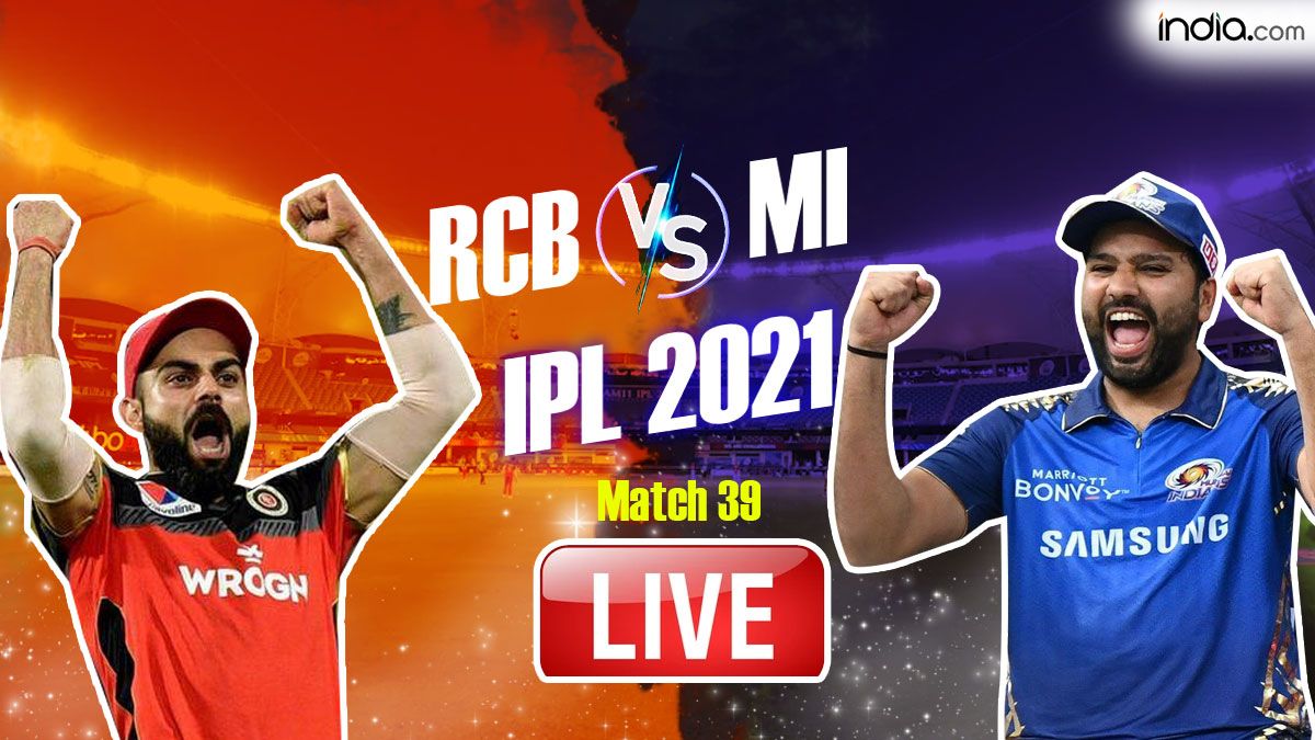RCB (165/6) Beat MI (111) 54 runs IPL 2021 MATCH HIGHLIGHTS Stream Live IPL Hotstar JIOTV Bangalore Mumbai Harshal Patel Kohli IPL 2021 HIGHLIGHTS