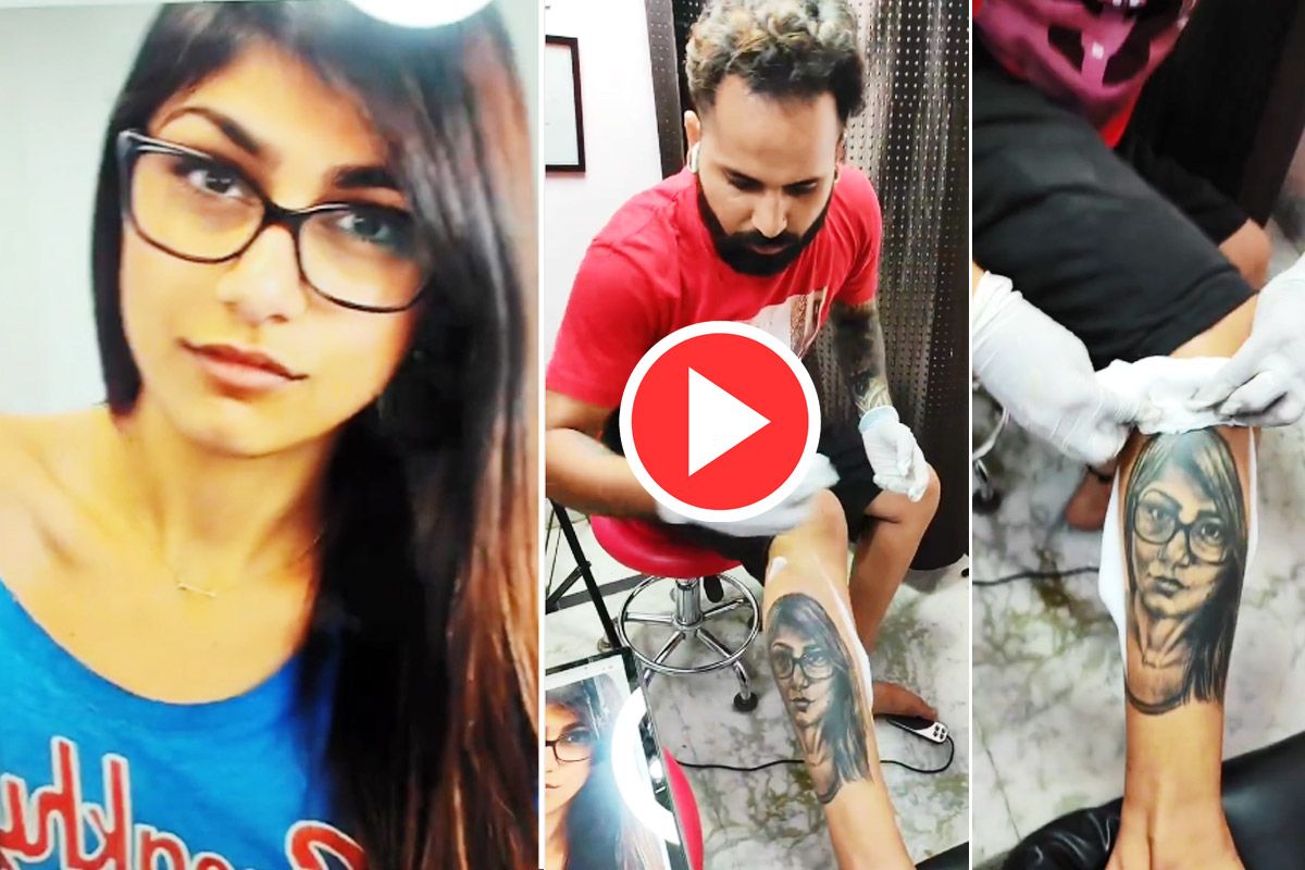 Mia Khalifa Ko Naraz Kar Dia: पैर पर बनवा लिया मिया खलीफा का टैटू, देखकर नाराज हुई पूर्व पोर्नस्टार |  Video हुआ ये Viral