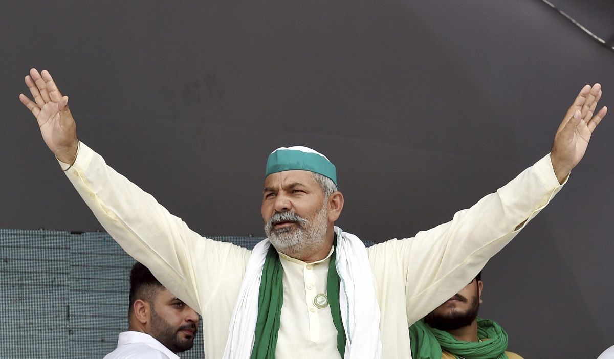 rakesh tikait, farmer leader, BKU, rakesh tikait death threat, Bharatiya Kisan Union