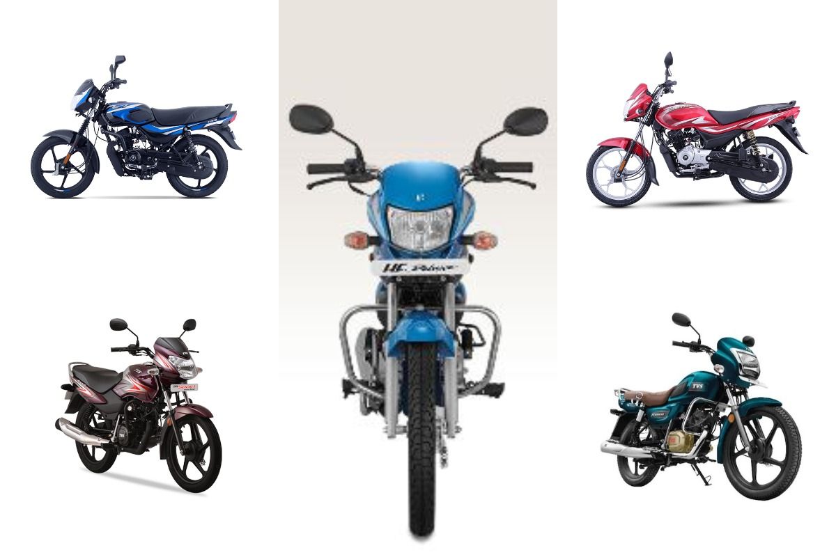 Top 5 Motorcycles Under Rs 60 000 Hero Hf Deluxe Bajaj Ct 100 Bajaj Platina 100 Tvs Sport Tvs Radeon