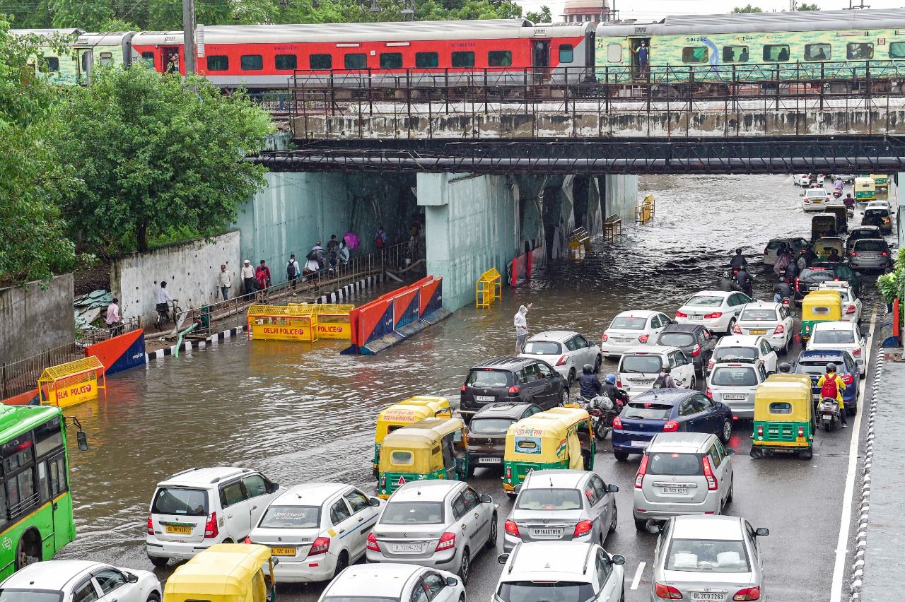 Delhi Records Highest Single Day Rainfall In Sept In 12 Yrs Imd Issues