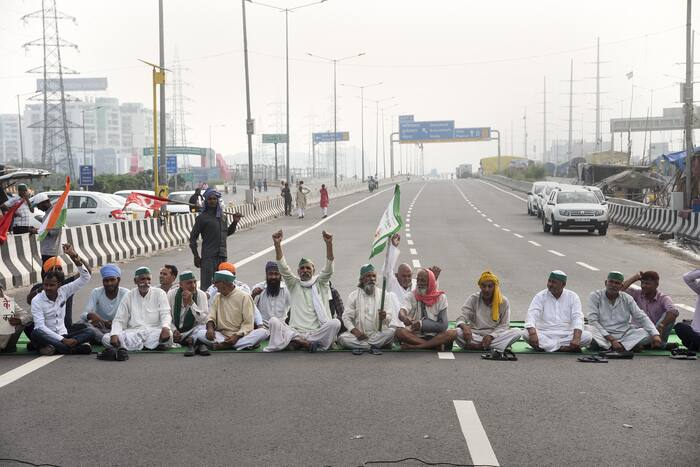 Our 'Bharat Bandh' Successful, Claims Rakesh Tikat; Traffic Snarls Choke Delhi-NCR Borders