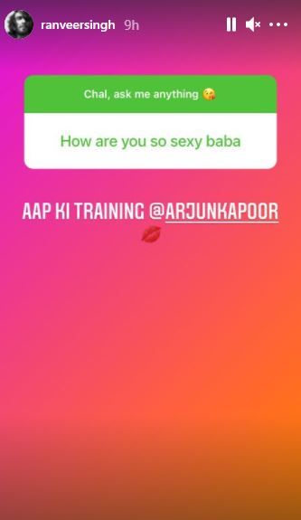 Arjun Kapoor Also Joins Ranveer Singh's Ask Me Anything Session