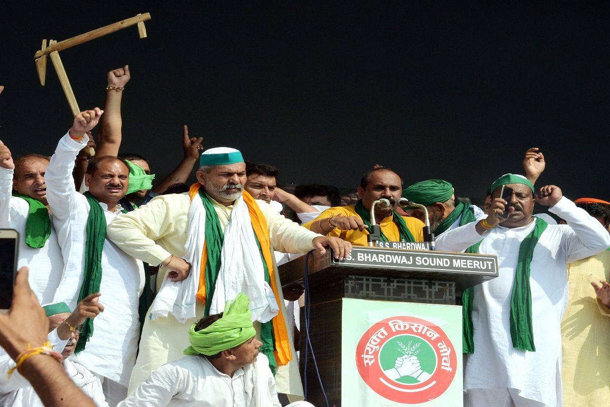 Kisan mahapanchayat in Muzaffarnagar (Photo: PTI)