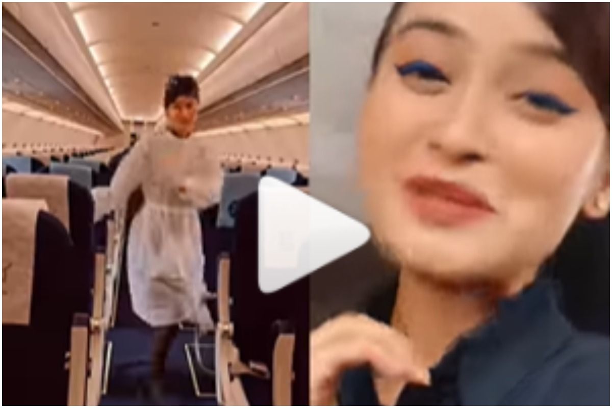 IndiGo Air Hostess Thanks Viewers After 'Manike Mage Hithe' Dance Video Receives Over 60 Million Views