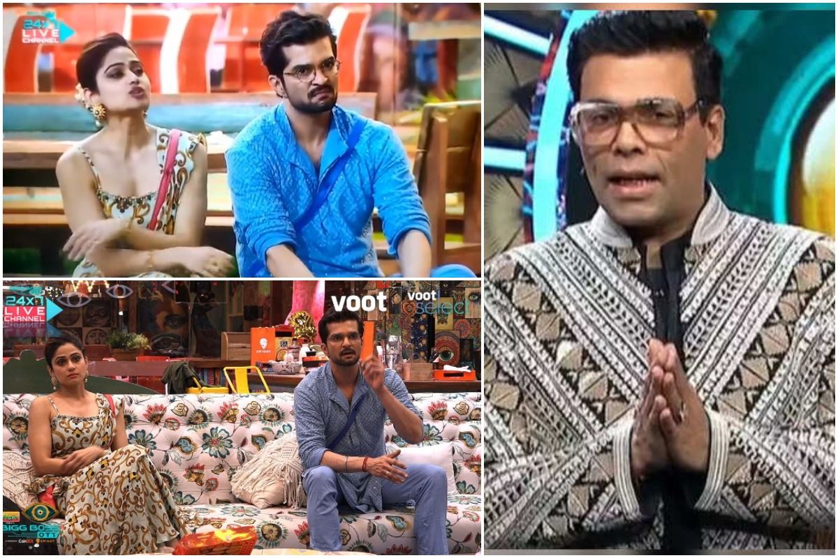 Bigg Boss Ott Weekend Ka Vaar Karan Johar Calls Raqesh Bapat Sexist