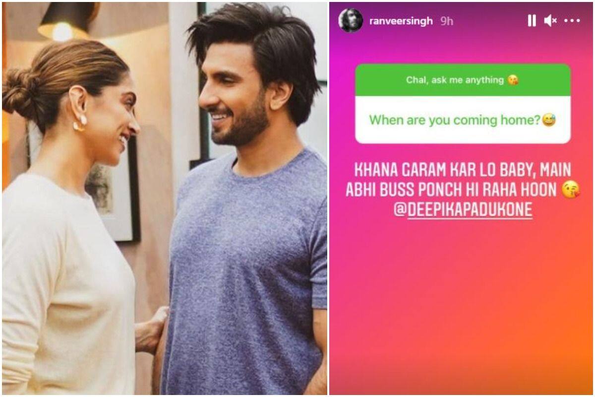 Deepika Padukone crashes Ranveer Singh's Instagram live, actor reveals how  he wooed her while dating