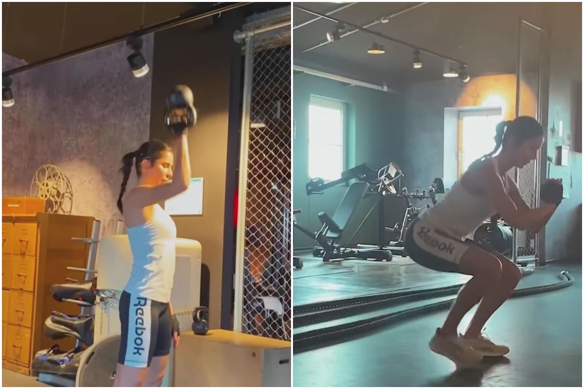 Katrina Kaif is Acing Her Workout Session for Tiger 3. Picture Credit: Instagram (@katrinakaif)