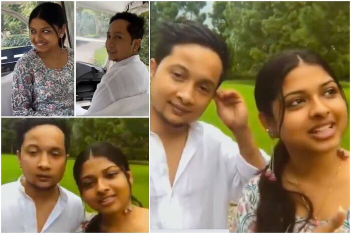 Pawandeep Rajan Takes Arunita Kanjilal to Hills, Couple Sings 'Gaata Rahe Mera Dill' - Viral Video