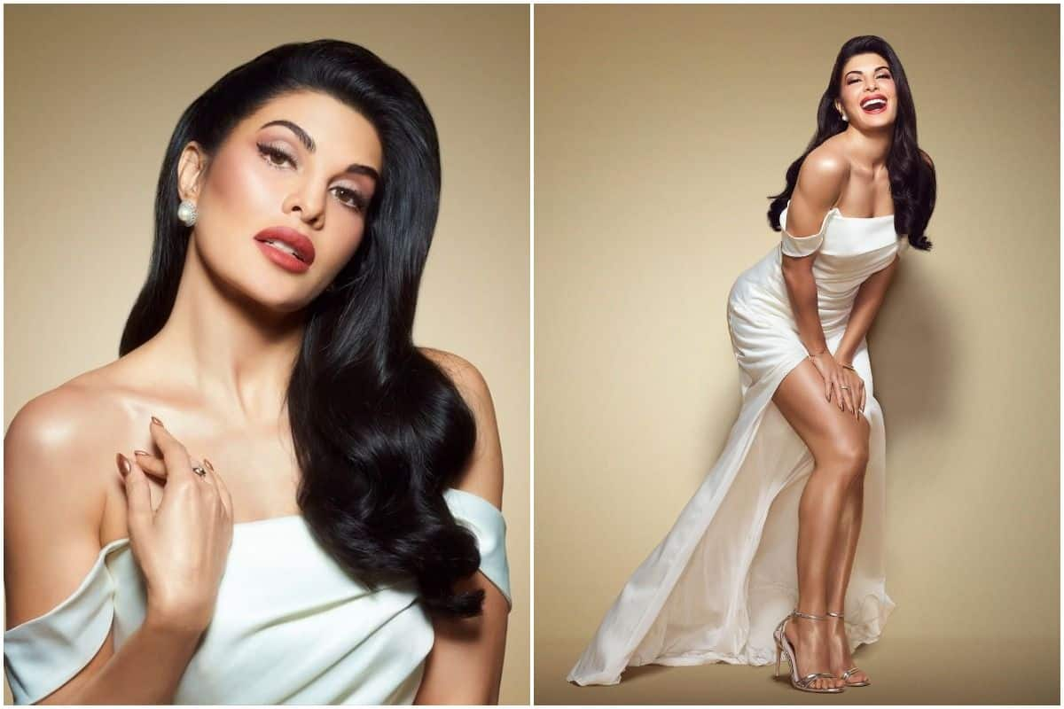 Jacqueline Fernandez Looks Dreamy in Rs 45K White Floaty Dress