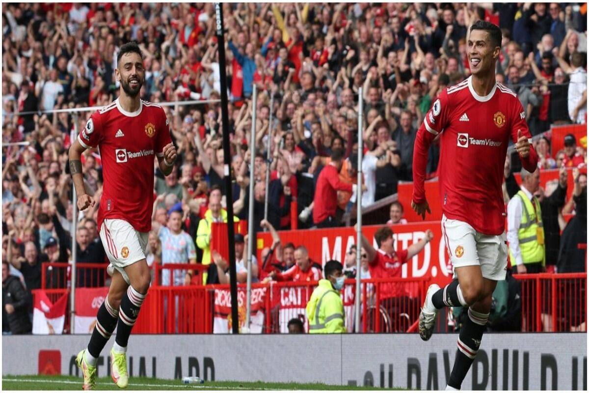 Epl 21 22 Cristiano Ronaldo Fires Manchester United To A 1 0 Lead