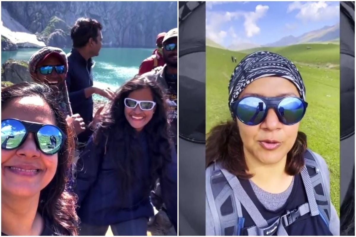 Indian Jyothika Sex Videos - Actor Jyothika Shares Exciting Vlog of Her Latest Himalayan Trekking | Watch
