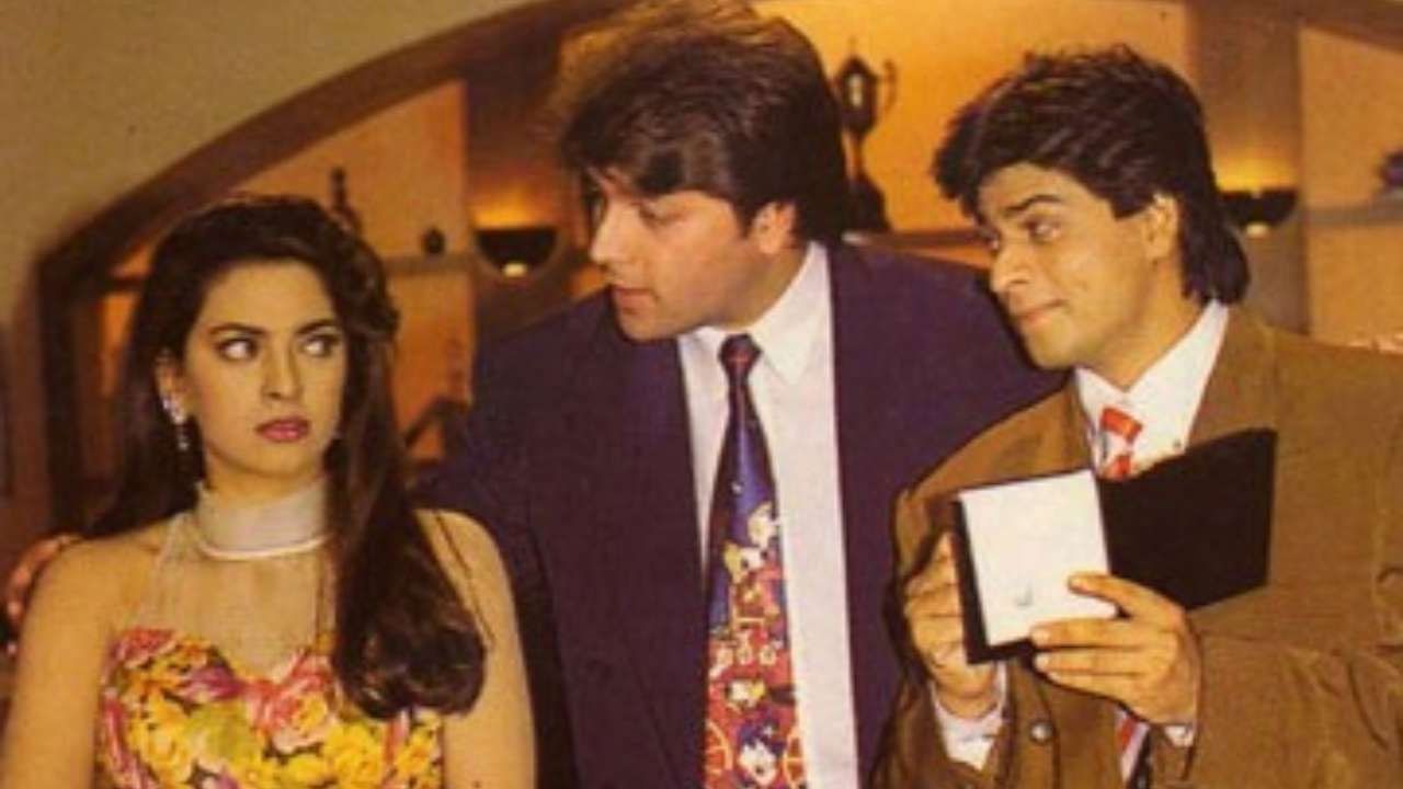 shah rukh khan and juhi chawla