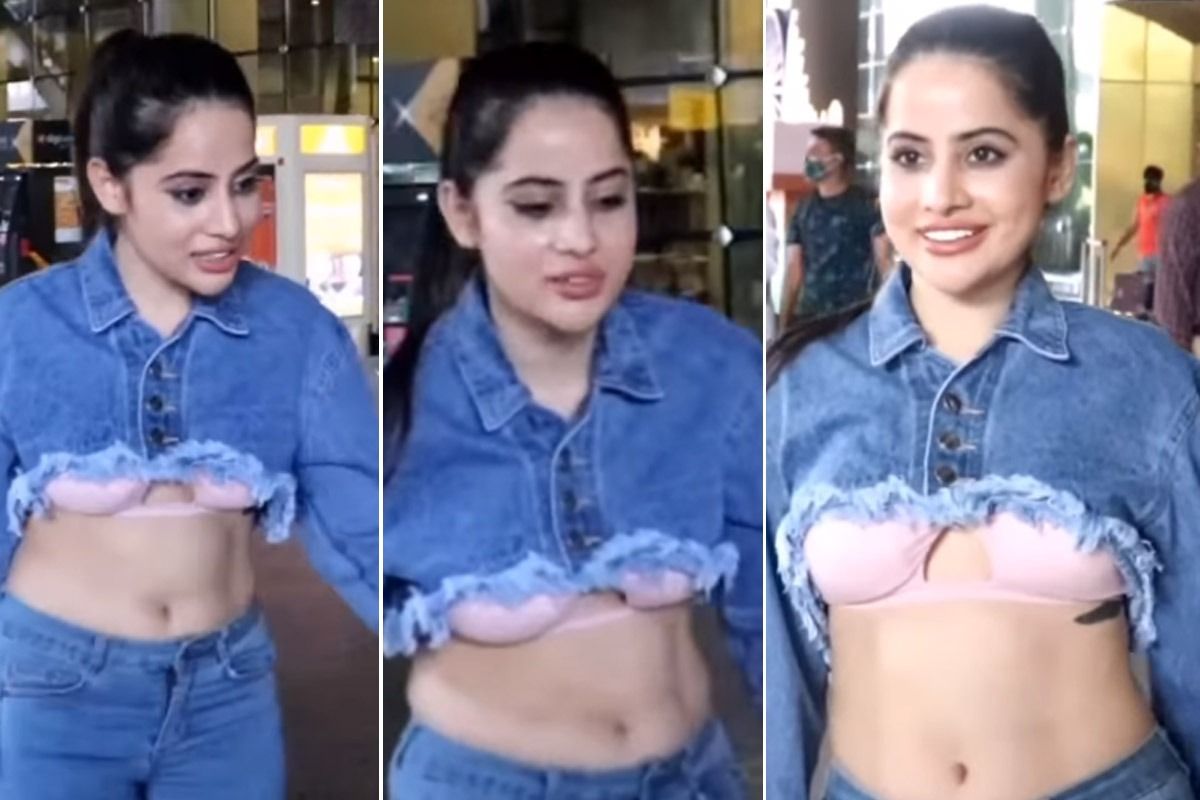 Her Top Ran Out of Material- Urfi Javed Gets Trolled For Wearing a Strange  Crop Top at Airport