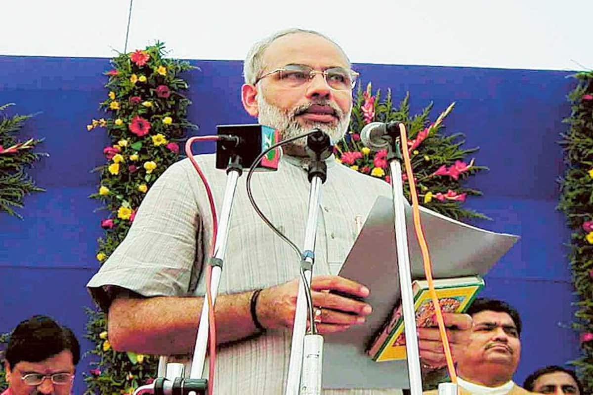 Throwback Video: When Narendra Modi Took Oath As Gujarat Chief Minister on October 7, 2001 | Watch