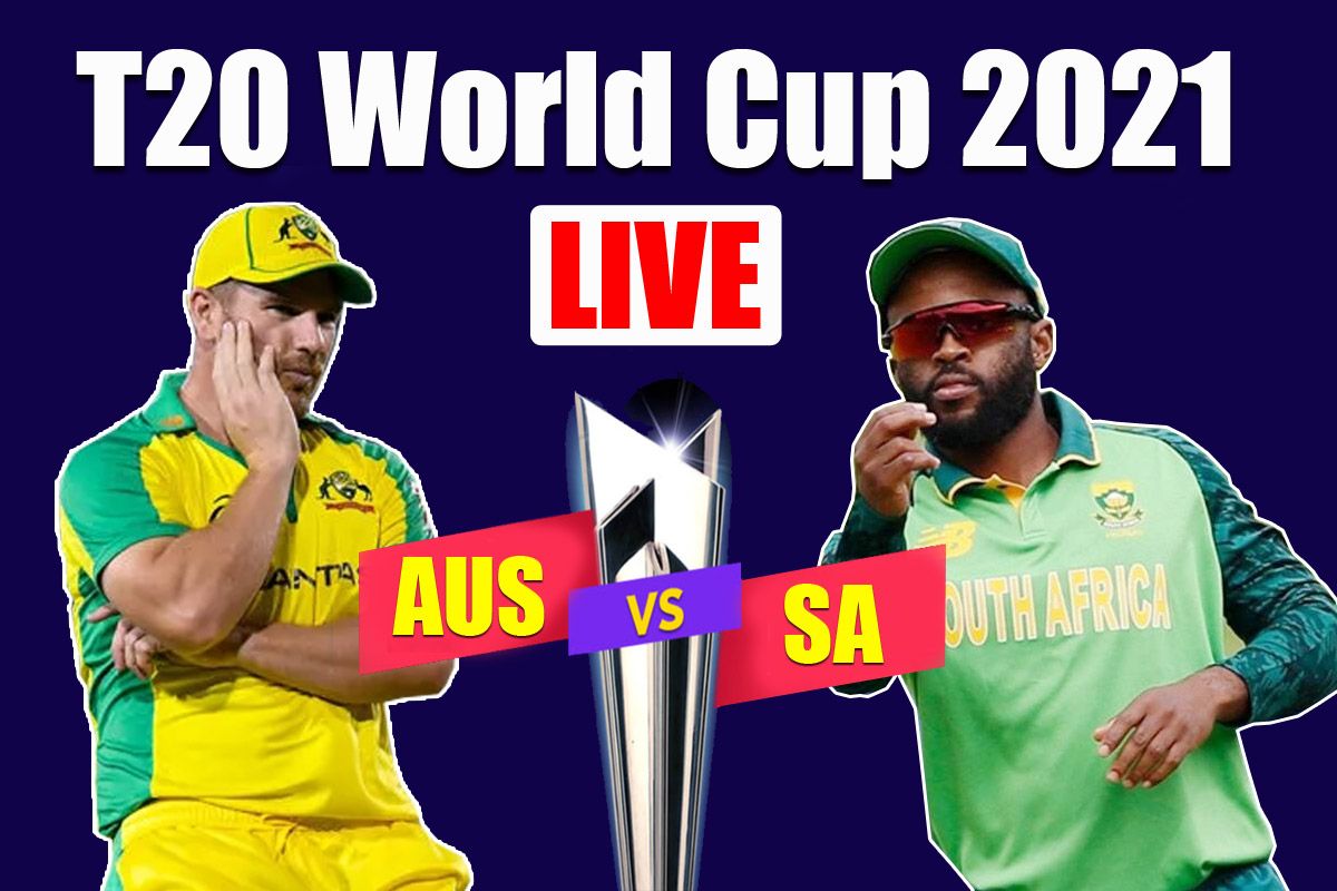 AUS vs SA MATCH HIGHLIGHTS T20 World Cup 2021 Super 12, Cricket Updates Matthew Wade and Marcus Stoinis Guide Australia to a 5-Wicket Victory