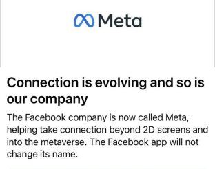 Facebook is now called Meta