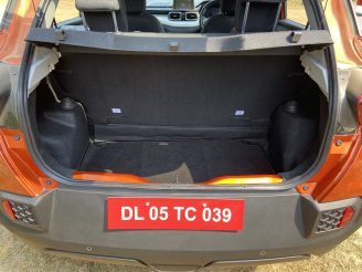 The Tata Punch has a boot capacity of up to 366 litres.