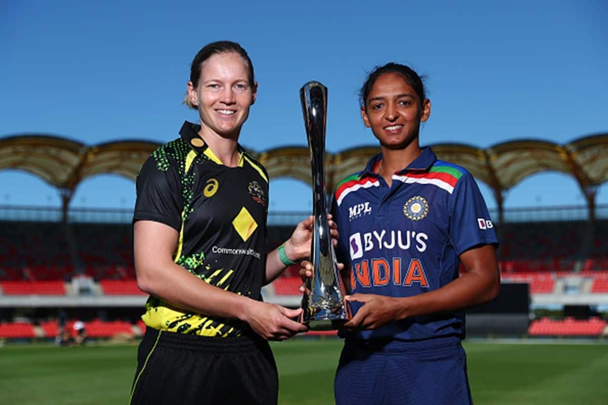 IND W 131-4 (15.2) vs AUS W Match Abandoned | India Women v Australia Women  Highlights | IND W vs AUS W Streaming 1st T20I on SonyLiv Jio Stream