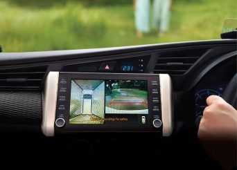 The Toyota Innova Crysta Limited Edition gets a 360-degree camera.