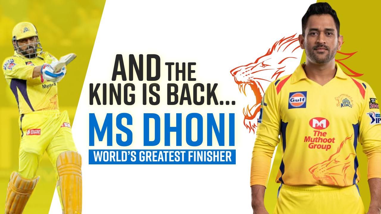 MS Dhoni's Match Winning Knock Against Delhi Capital Which Made Virat ...