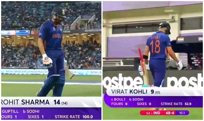 India vs New Zealand | T20 World Cup 2021 | Rohit Sharma Trolled Poor Show vs New Zealand in Do-Or-Die Super 12 Clash vs New Zealand | SEE POSTS