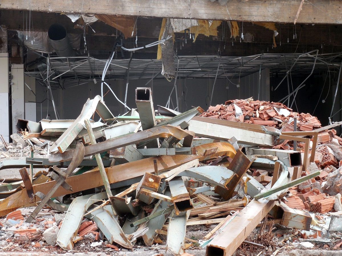 Wall collapse