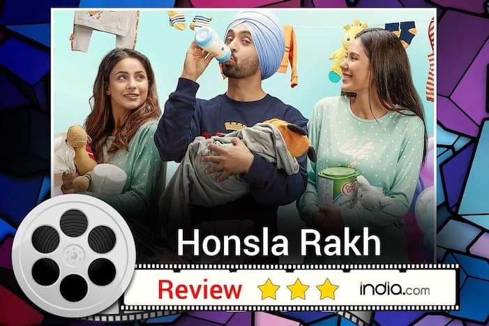 Honsla Rakh Review: Shehnaaz Gill Shines Even With Less Screenspace, Diljit Dosanjh Wins it All!