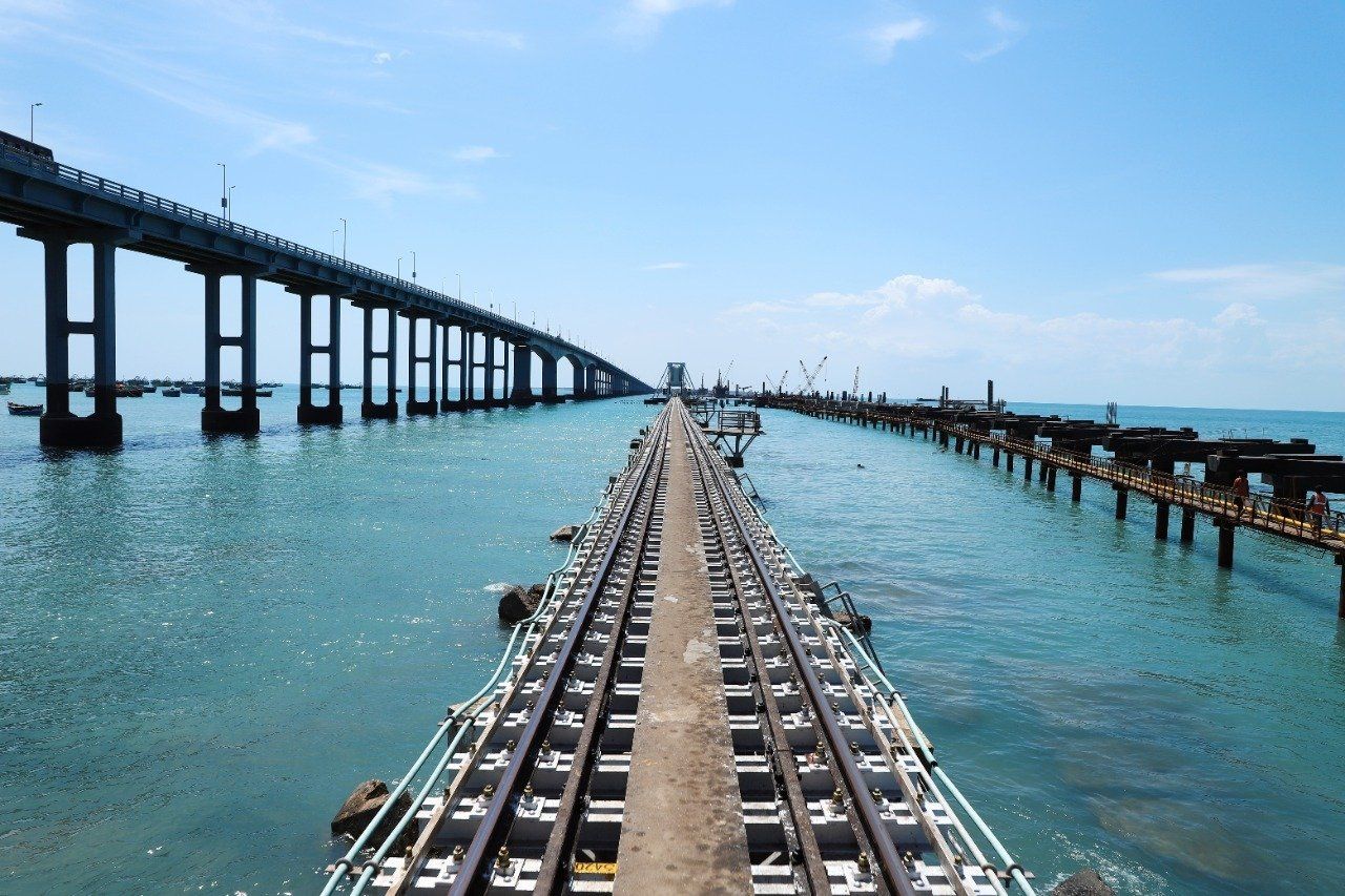 FirstofItsKind Vertical Railway Sea Bridge To Come Up At Rameswaram