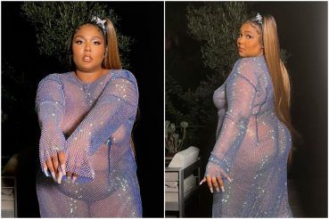 lizzo outfit for cardi b party