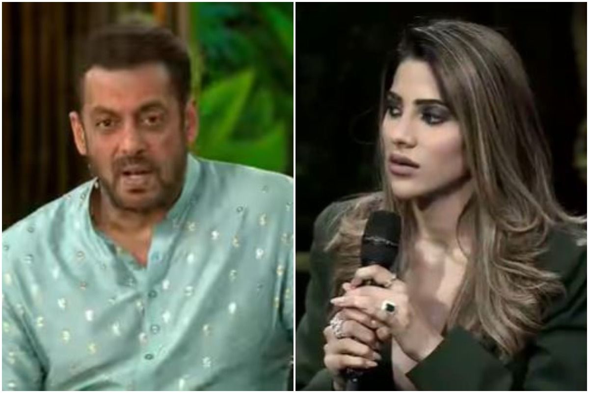 Bigg Boss 15 - Salman Khan Mocks Nikki Tamboli For Supporting Pratik