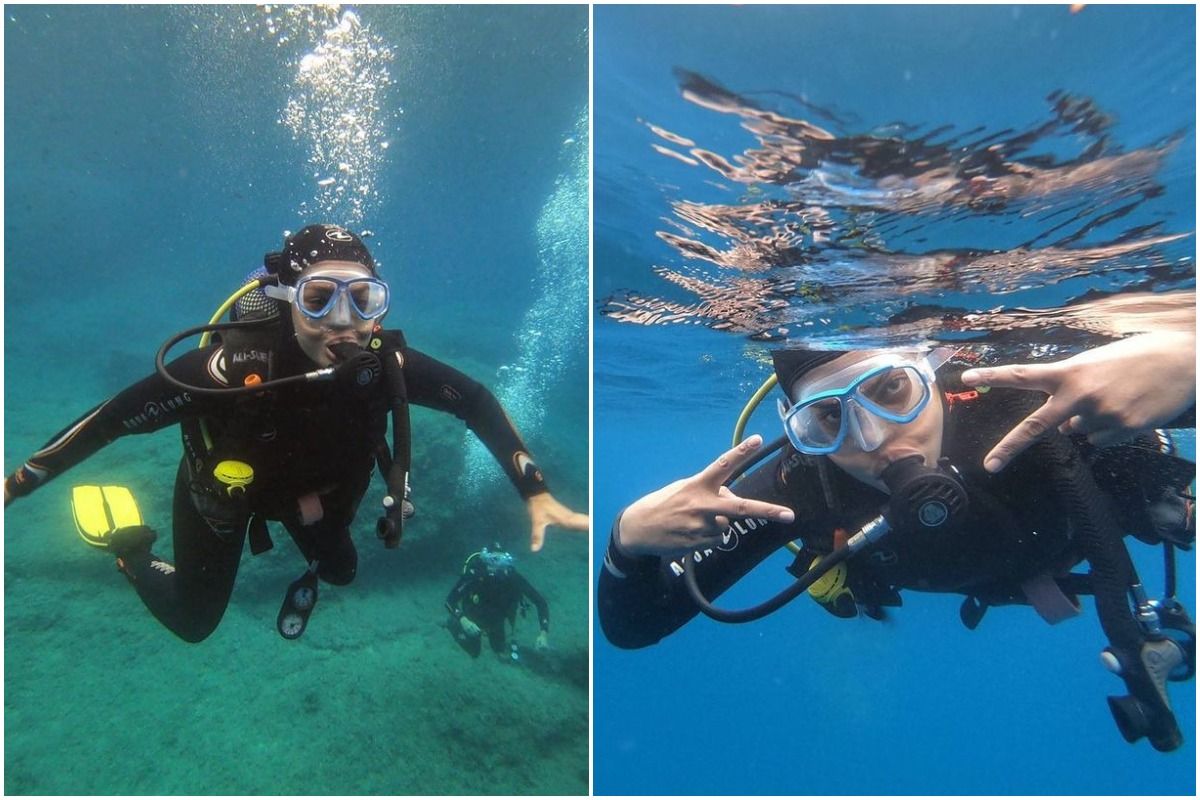 1st Time Priyanka Chopra Hindi Xvideo - Priyanka Chopra Swims With Fishes, Explores Glorious Underwater Creations  of God With Citadel Team