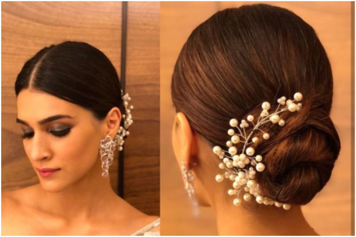 5 Trendy Hairstyles By Kriti Sanon For Karwa Chauth | Ganpath