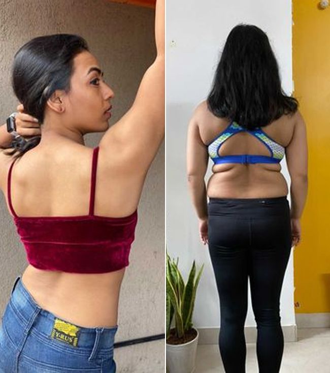 Atina De Sousa lost 18 Kilos in 12 weeks by following a healthy diet and regular exercises.