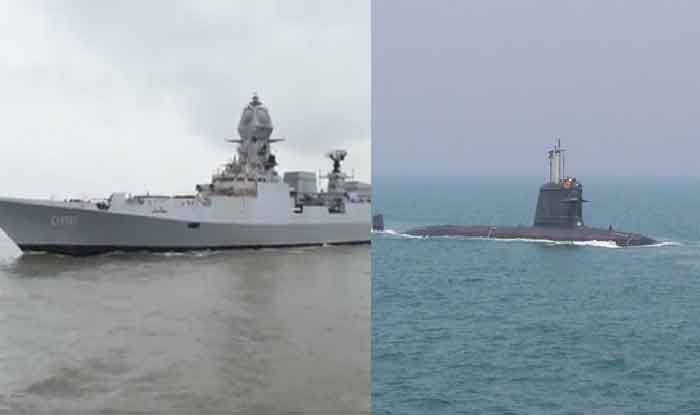 Ins Vinash चीन से तनाव के बीच नेवी में 21 नवंबर को युद्धपोत INS विशाखापत्तनम और 25 ...