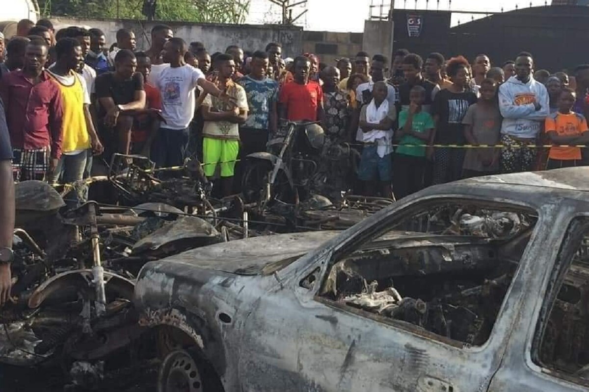 Over 92 Killed, Dozen Others Injured as Oil Tanker Explodes Near Sierra