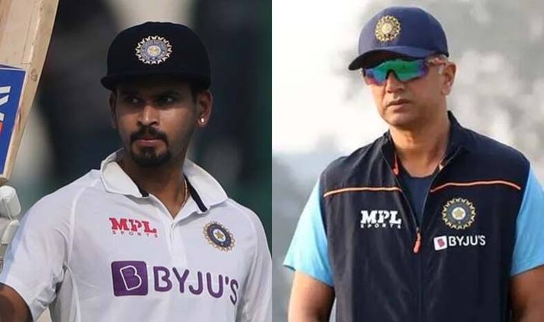 Rahul Dravid Shreyas Iyer Twitter