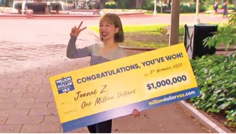 How Lucky! Woman Wins Rs 7.4 Crore Just For Getting COVID-19 Vaccine, Becomes Instant Millionaire