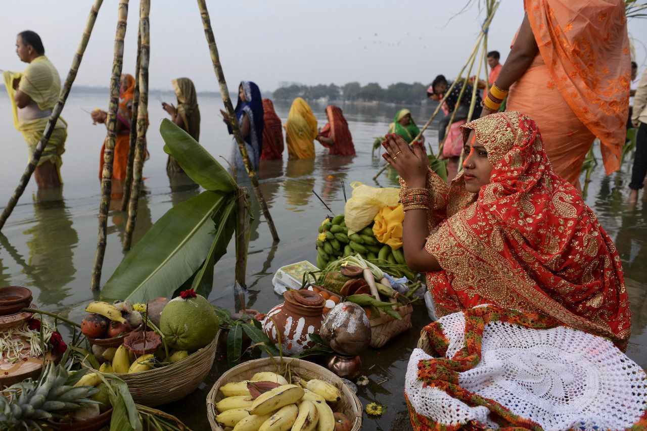 Chhath Puja 2021 From Patna To Hyderabad Indians Celebrate Chhath 
