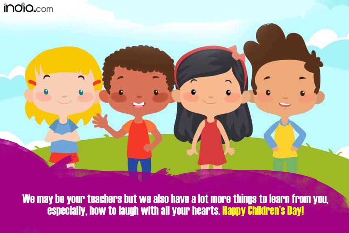Happy Children's Day 2021: Best Wishes, WhatsApp Status and Facebook  Messages, SMS and Quotes to Wish