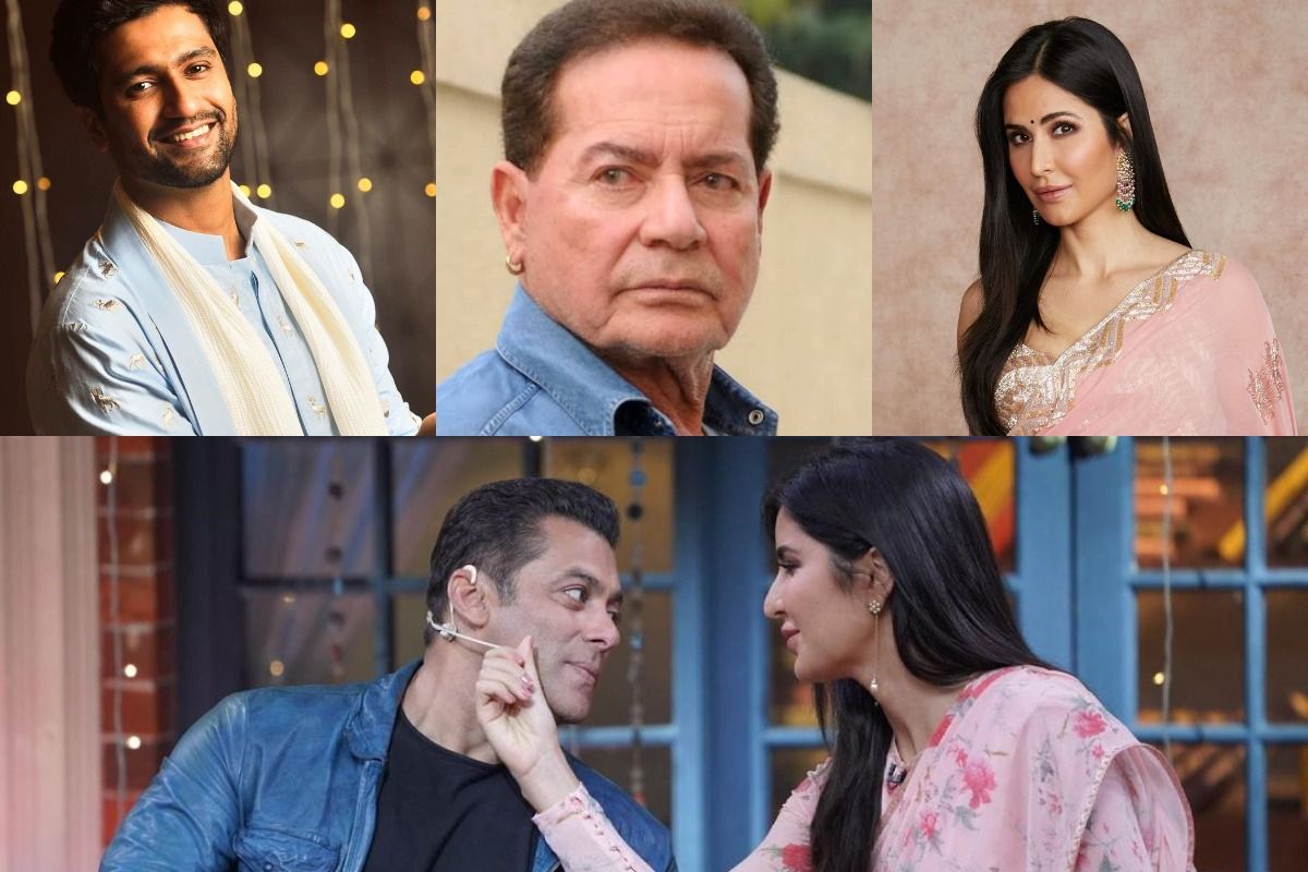 Salman Khans Father Salim Khan Spills Bean About Katrina Kaif-Vicky