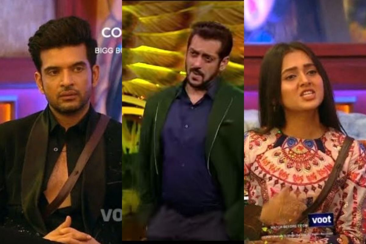 Bigg Boss 15 Weekend Ka Vaar Angry Salman Khan Calls Karan Kundrra Ishq ...